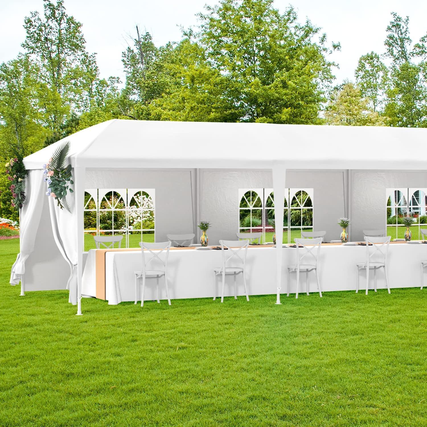 10'x30' OpenBox Outdoor Wedding Party Tent with Removable Sidewalls - Furniture4Design