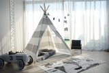 Canvas play tent - Teepee playhouse