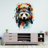 Safari Adventure Wall Art, Kids Room Watercolor Animal Wall Sticker Decal