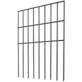 VEVOR Animal Barrier Fence 19 Pack, No Dig Fence 17in(H) x11ft(L), Underground Decorative Garden Fencing with 1.5 Inch Spike Spacing, Metal Dog Fence for The Yard and Outdoor Patio