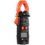 VEVOR Digital Clamp Meter T-RMS, 6000 Counts, 600A Clamp Multimeter Tester, Measures Current Voltage Resistance Diodes Continuity Data Retention, NCV for Home Appliance, Railway Industry Maintenance