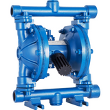 VEVOR Air-Operated Double Diaphragm Pump, 1/2 in Inlet & Outlet, Cast Iron Body, 3 GPM & Max 90 PSI, Nitrile Diaphragm Pneumatic Transfer Pump for Petroleum, Diesel, Oil & Low Viscosity Fluids