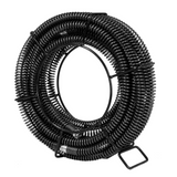 VEVOR Drain Cleaning Cable 45 FT x 7/8 Inch, Professional Sectional Drain Cleaner Cable with 6 Cutters for 0.8" to 5.9" Pipes, Hollow Core Sewer Drain Auger Cable for Sink, Floor Drain, Toilet