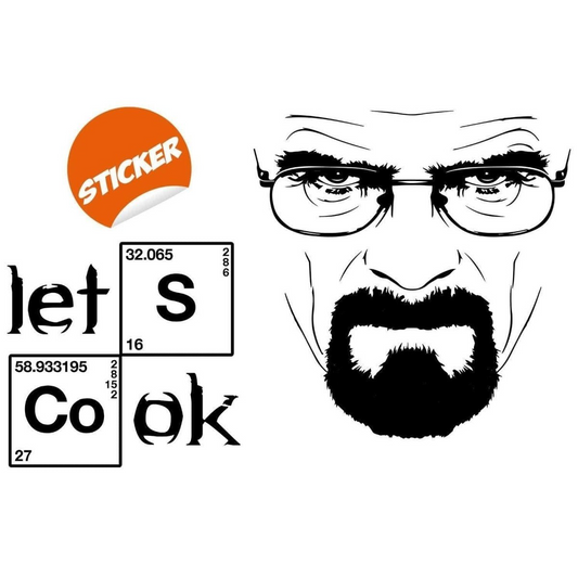 "Breaking Bad" Themed Quote Wall Sticker Decal - Kitchen Wall Decorations