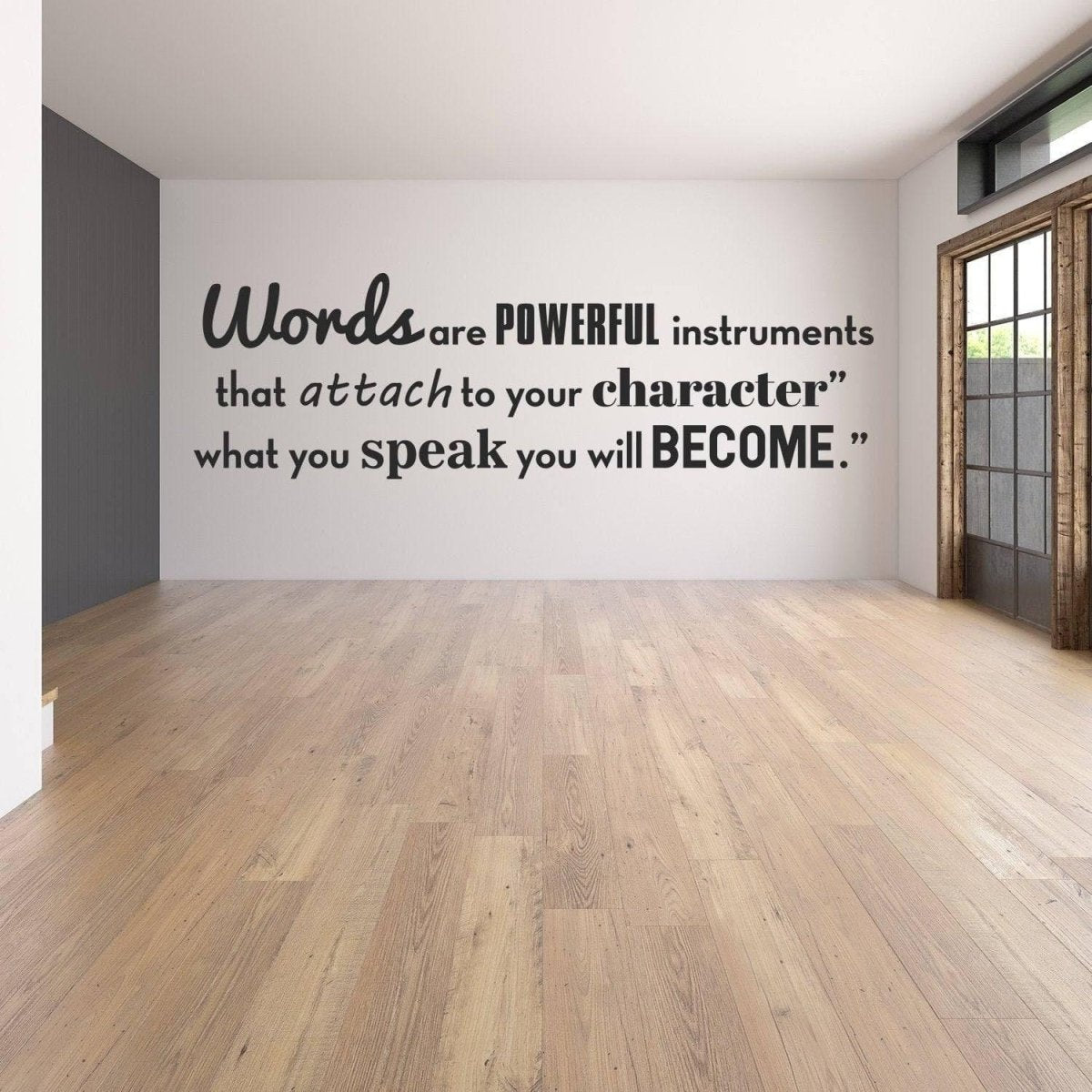 "Inspire and Elevate" Motivational Wall Vinyl Decal - Optimal for Personal Inspiration