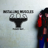 "Inspire Your Workout" Motivational Fitness Wall Decal - Gym Décor Stickers