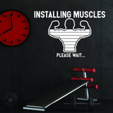 "Inspire Your Workout" Motivational Fitness Wall Decal - Gym Décor Stickers