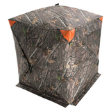 VEVOR Hunting Blind, 270° See Through Ground Blind, 1-2 Person Pop Up Deer Blind for Hunting with Carrying Bag, Portable Resilient Hunting Tent, 3 Horizontal Windows for Turkey and Deer Hunting