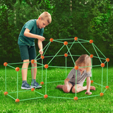 Glow In The Dark! Christmas Gift! VEVOR Tent Fort Building Kit for Kid Glow In The Dark STEM Construction Toy 140P