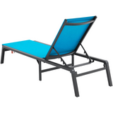 VEVOR Chaise Lounge Chair Outdoor Patio Lounge Chair with Adjustable 5-Position