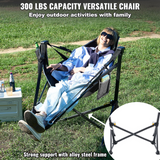 VEVOR Camping Chair Hammock Chair 300 lbs Load Capacity Hammock Folding Chair