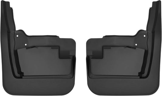 Husky Liners — Front Mud Guards | Fits 2019-2024 GMC Sierra 1500 - Black, 2 Pc | 58271