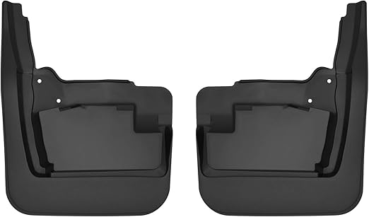 Husky Liners — Front Mud Guards | Fits 2019-2024 GMC Sierra 1500 - Black, 2 Pc | 58271