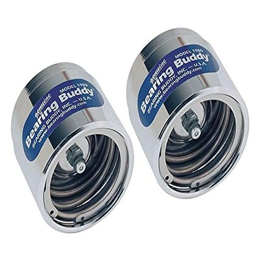 Bearing Buddy 3000.091 42102 Chrome Bearing Protector - 1.980 inch Diameter, Pair