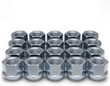 White Knight 1309-1S-20AM 14mm x 1.50 Thread Size Open End Bulge Acorn Lug Nut, Zinc, 20-Pack