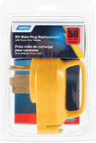 Camco PowerGrip Replacement Plug- Transform your RV Plug into a Safe and Durable PowerGrip Cord 50 AMP (55255) , Yellow