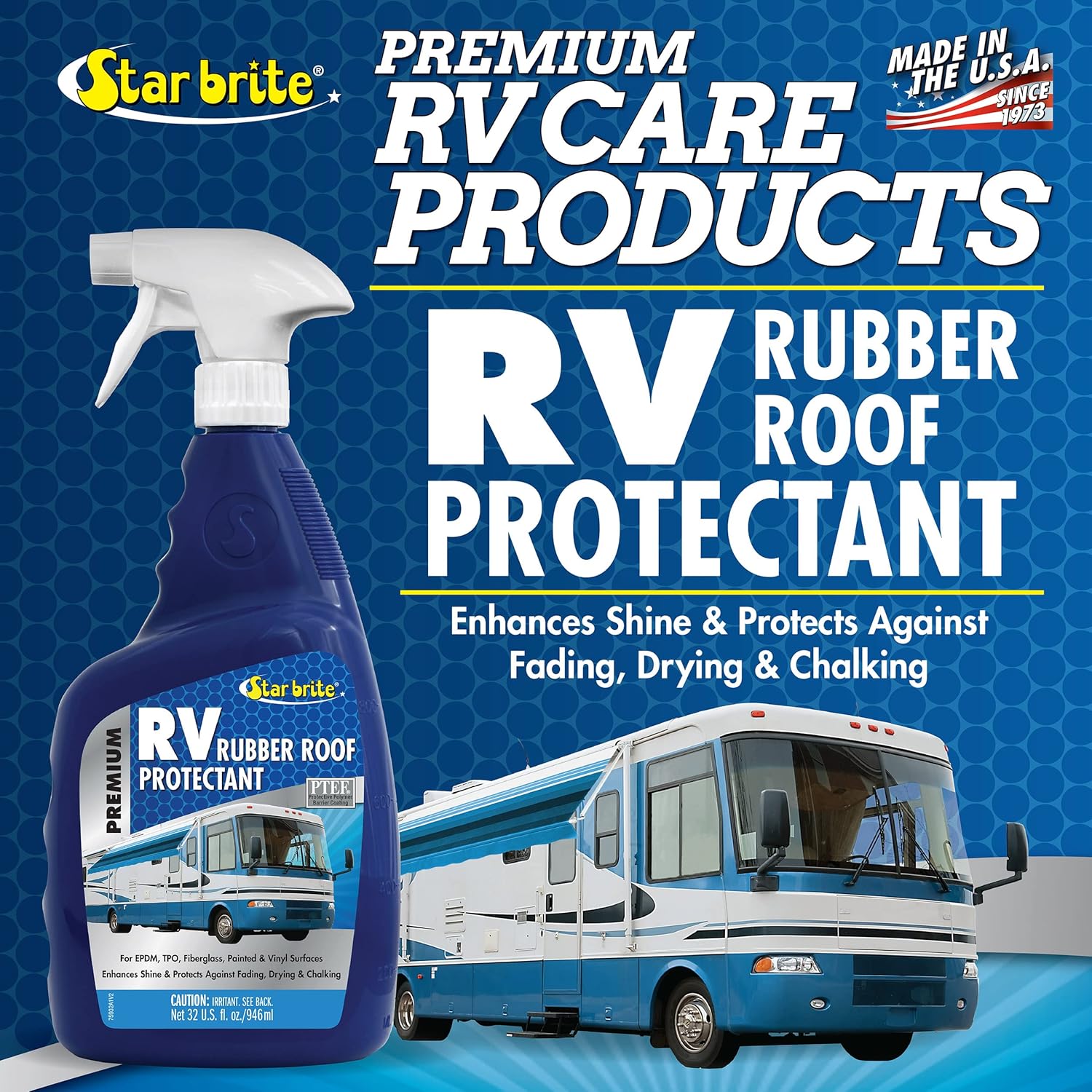 Star Brite 075932 Premium RV Rubber Roof Protectant - 32 oz