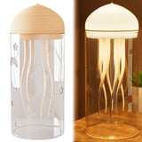 Jellyfish Light Atmosphere Night Lights Type-C Charging Bedside Lamp Flexible Tentacles for Holiday Children Christmas Gifts