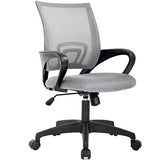 Ergonomic Mesh Office Chair with Adjustable Lumbar Support and Armrests - Furniture4Design