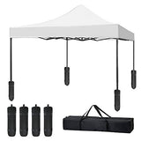 Instant Folding Portable Gazebo with Bag, 10 x 10ft OpenBox Pop Up Canopy - Furniture4Design