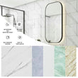 1-100PCS 3D Marble Stone Tile Sticker Wall Paper PVC Panels Self-adhesive Decor - Furniture4Design