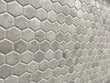 1.5" Matte Cement Look Hexagon Ceramic Mosaic Floor Wall Backsplash- Box of 10 - Furniture4Design