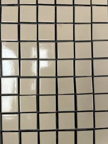 1 7/8" x 1 7/8" Border Tile Beige 10 SQ FT Remodel Arts Ceramic C# 546 - Furniture4Design