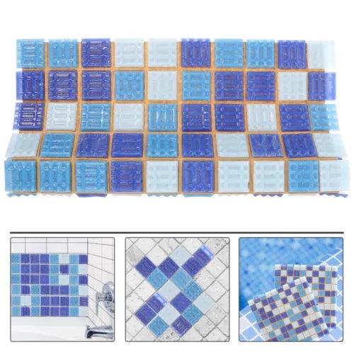 1 Sheet Floor Square Mosaic Tiles Swimming Pool Tiles Hotel Wall Tiles - Furniture4Design