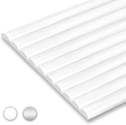 10-Pack Peel and Stick Trim for Backsplash Tile Edge, 12" Tile Edge Trim Self... - Furniture4Design