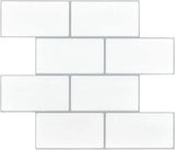 10 pcs Peel and Stick Backsplash for Kitchen Bathroom Self-AdhesiveÊ Tile - Furniture4Design