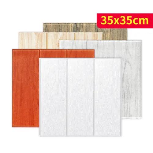 10 PCS Self Adhesive 3D Foam Tile Stone Brick Wall Sticker for Home Decor - Furniture4Design