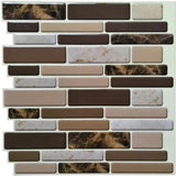 10 Sheet 12"x12" Peel and Stick Tile Backsplash Kitchen 3D Wallpaper Wall Home - Furniture4Design