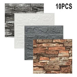 10*Tile Stickers Self-adhesive Mosaic Stick On Kitchen Bathroom Decor Wall Decal - Furniture4Design