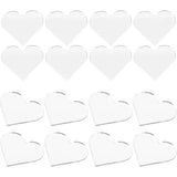 100 Pcs 3D Wall Stickers Removable Mirror DIY Tiles Applique Heart - Furniture4Design