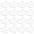 100 Pcs Wall Stickers Heart Shaped Mirror Decal 3d DIY Tiles Adhesive - Furniture4Design