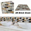 10/20pcs Wallpaper Wall Sticker Rigid Marble Pattern Self Adhesive Tile 30x30cm - Furniture4Design