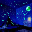 1073PCS WALL STICKER GLOW IN THE DARK DECAL STARS VINYL MURAL HOME BEDROOM DECOR - Furniture4Design