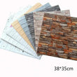 10Pcs 3D Foam Panel Wallpaper Tile Brick Wall Sticker Self-adhesive Home - Furniture4Design