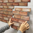 10PCS 3D Large Self Adhesive Tile Brick Wall Stickers Waterproof Foam Panel - Furniture4Design