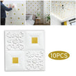 10Pcs 3D Wall Panels Self-adhesive Tile Brick Sticker Waterproof Foam WallpapeZG - Furniture4Design