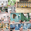 10Pcs Kitchen Tile Sticker Bathroom Mosaic Wall Sticker Self Adhesive Home Decor - Furniture4Design