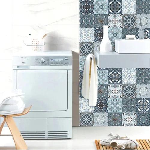 10Pcs Mosaic Self-Adhesive Bathroom Kitchen Décor Home Wall 3D Tile Stickers - Furniture4Design