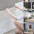 10pcs Wall Tile 3d Brick Sticker Self-Adhesive Foam Panel Waterproof Wallpaper - Furniture4Design