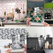 10x Self Adhesive Mosaic Brick Tile 3D Sticker Kitchen Bathroom Wall Stickers - Furniture4Design