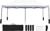 10x20 Pop Up Canopy Tent with Waterproof Top and Portable Carrying Bag - Furniture4Design