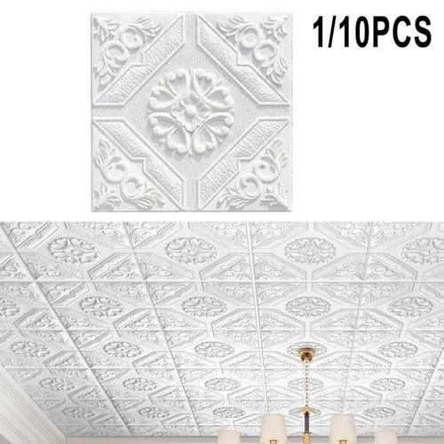 1/10pcs Tile Brick Wall Sticker Self Adhesive Waterproof Foam Panel Home Decor - Furniture4Design