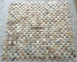 11PCS natural 3D brick shell mosaic tile groutless mother of pearl kitchen wall - Furniture4Design