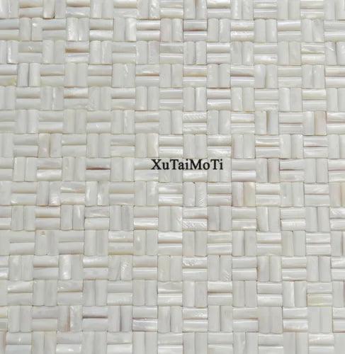 11square feet 3D shell mosaic tile convex for interior wall kitchen shower tiles - Furniture4Design