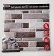 12 Qty. 3D Peel Stick Wall White SUBWAY 12" Tile Backsplash - Tool Bench - Furniture4Design