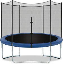 12FT Trampoline with Enclosure Net Outdoor Jump Rectangle Trampoline - Furniture4Design